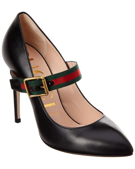 sylvie gucci pump|gucci sylvie leather.